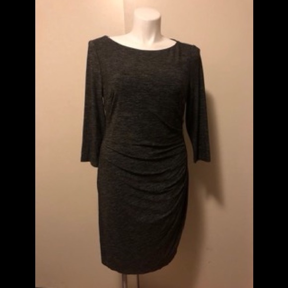 RALPH LAUREN DRESS NWT soft jersey gray dress - Picture 1 of 3